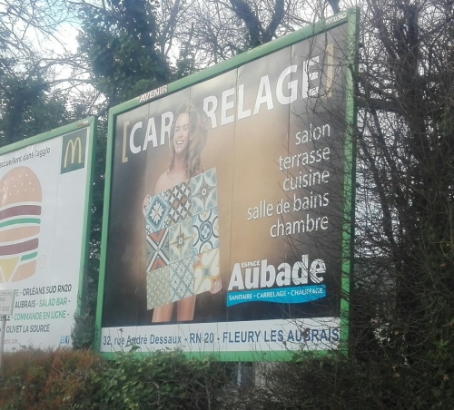 Aubade - femmes nue carrelage