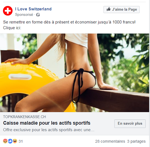 Caisse Maladie Suisse - Pub